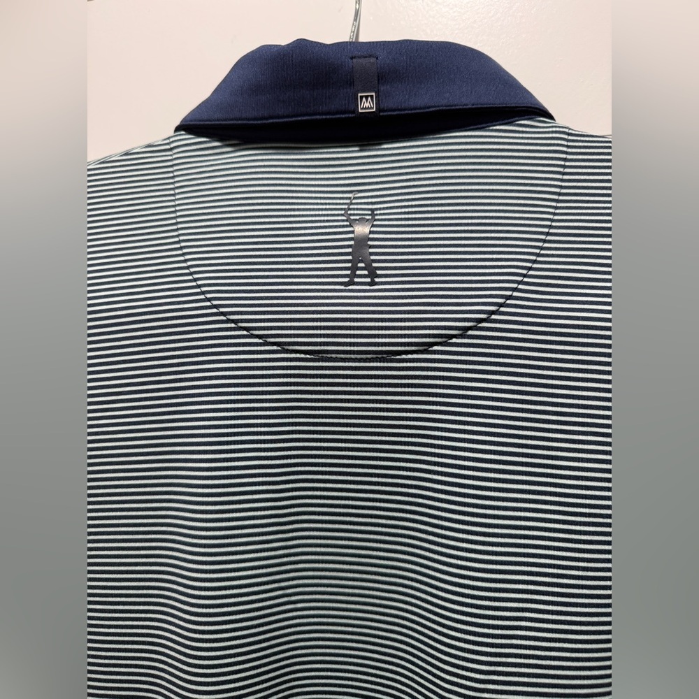 Mizzen+Main Blue and White Polo - Picture 3 of 4